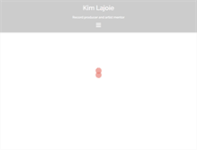 Tablet Screenshot of kimlajoie.com